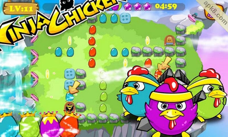 忍者小鸡:Ninja Chicken
