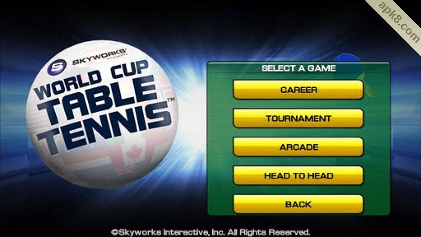 世界乒乓球赛:World Cup Table Tennis