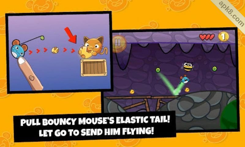 弹力老鼠情人节版:Bouncy Mouse Free