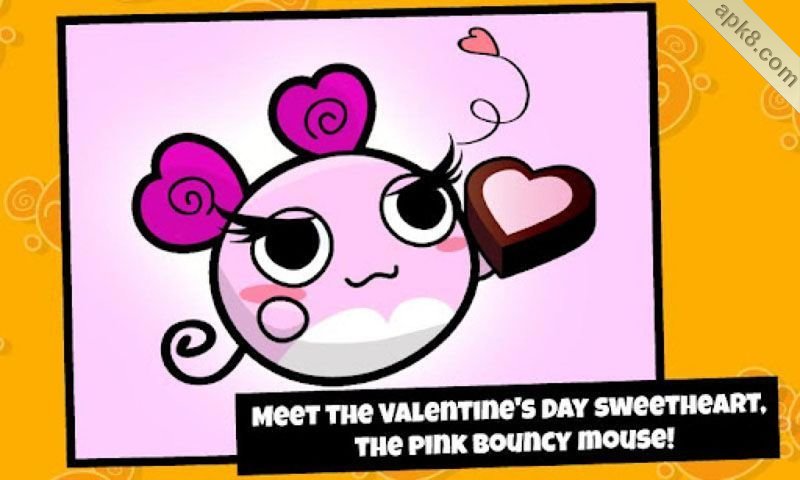 弹力老鼠情人节版:Bouncy Mouse Free