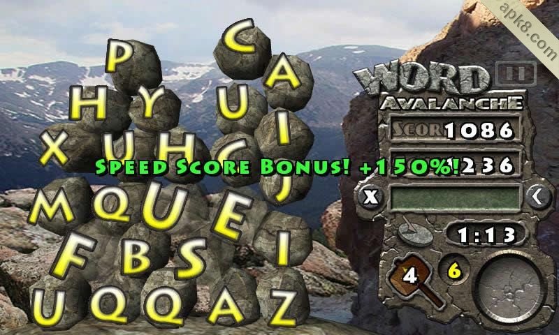 雪崩文字迷:Word Avalanche FREE