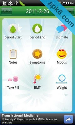 女性经期跟踪:Period Tracker