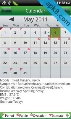 女性经期跟踪:Period Tracker