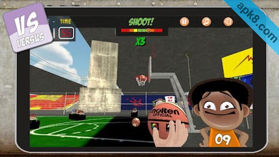 超级投篮:SuperBasket3D Pro Tegra Version