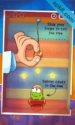 割绳子:实验:Cut the Rope Experiments