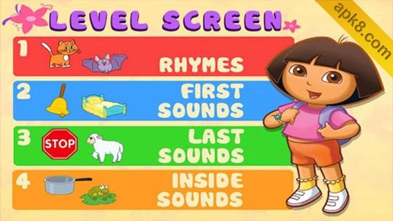 朵拉的单词大冒险:Dora Rhyming