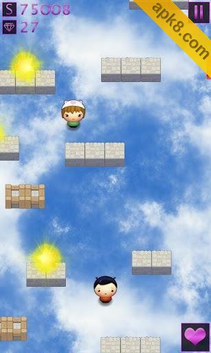 宝石男孩跳：Gem Boy Jump HD