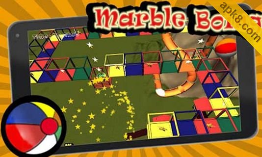 彩色滚球:Marble Boing