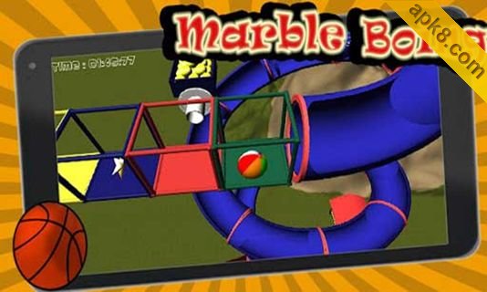 彩色滚球:Marble Boing