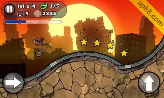 火柴人特技：StickMan BMX Stunts