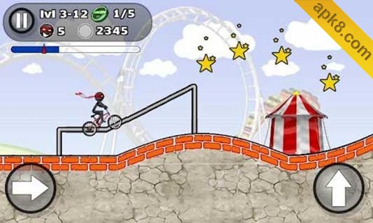 火柴人特技：StickMan BMX Stunts