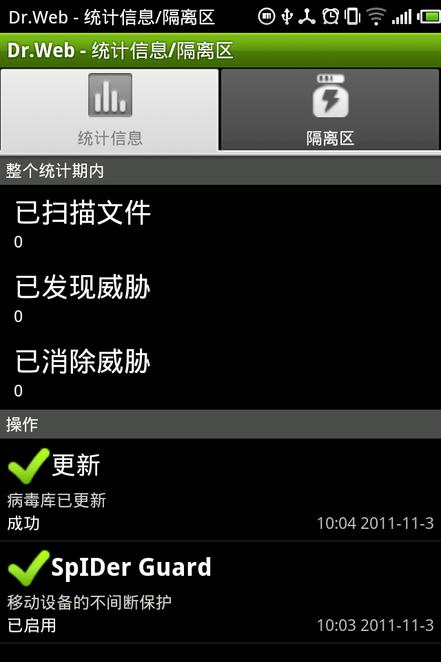 大蜘蛛反病毒软件 Antivirus Dr.Web