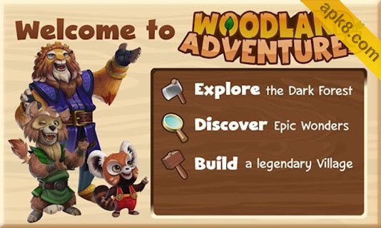 丛林大冒险：Woodland Adventures