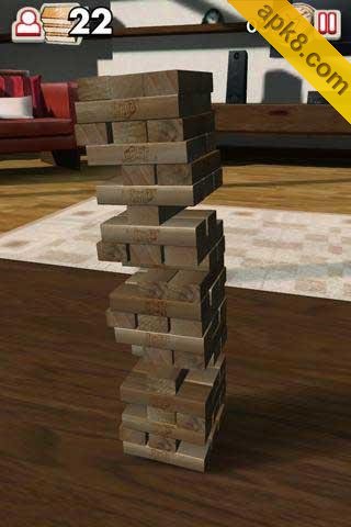 层层叠 平板游戏:Jenga