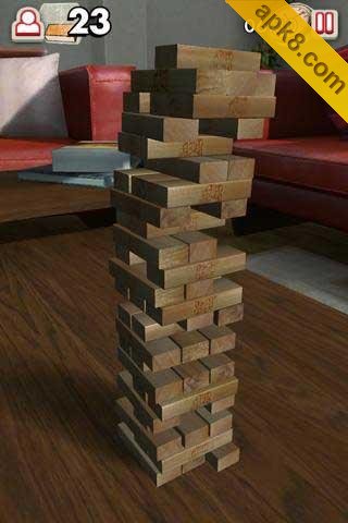 层层叠 平板游戏:Jenga