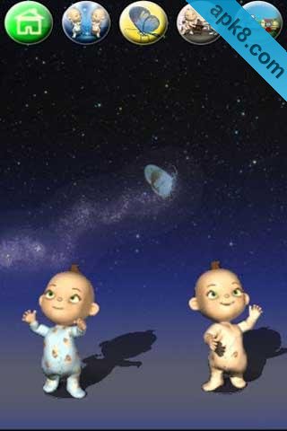会说话的双胞胎:Talking Baby Twins