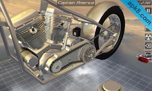 3D机车拆卸:Bike Disassembly 3D