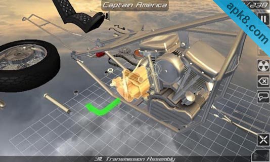 3D机车拆卸:Bike Disassembly 3D