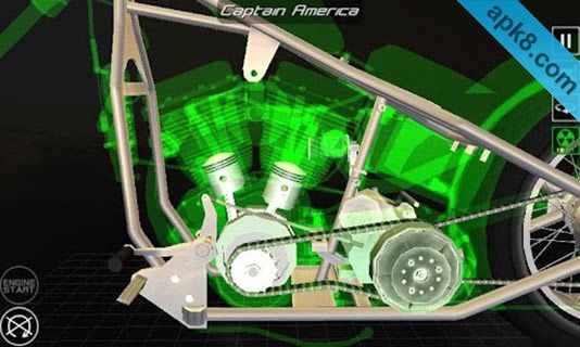 3D机车拆卸:Bike Disassembly 3D