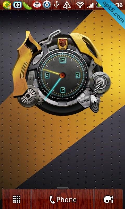 变形金刚桌面闹钟