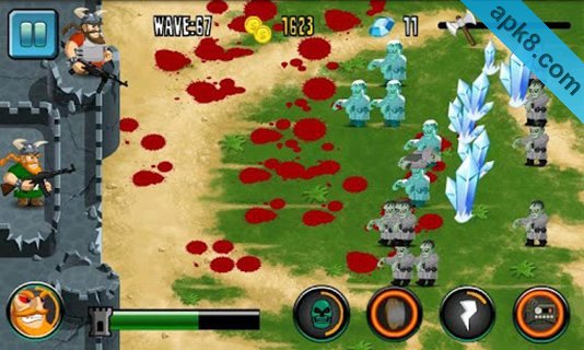 僵尸塔防：Zombie Defense