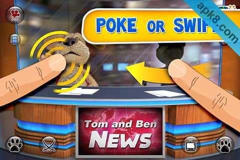 会说话的猫和狗播报新闻:Talking Tom & Ben News