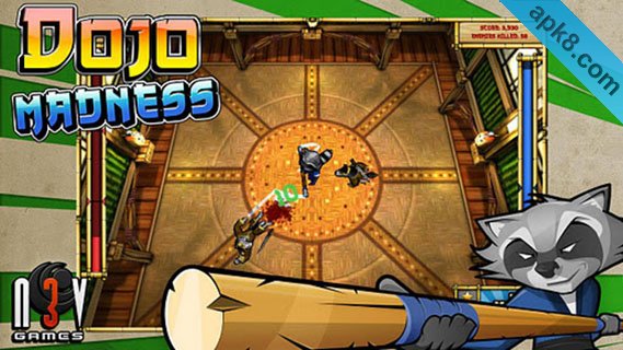 疯狂道场 平板游戏：Dojo Madness