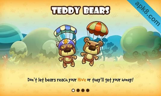 蜂蜜战争 平板游戏：Honey Battle-Bears vs Bees
