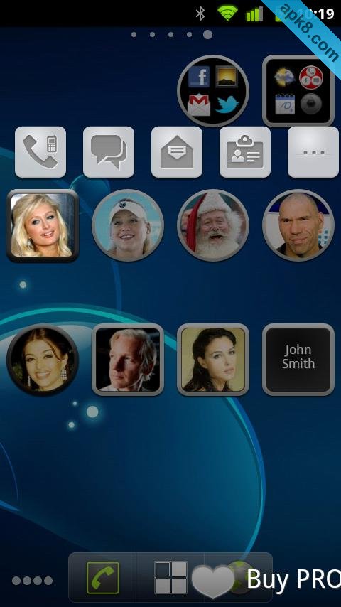桌面动态联系人插件【Animated Widget】(ContactWidget)
