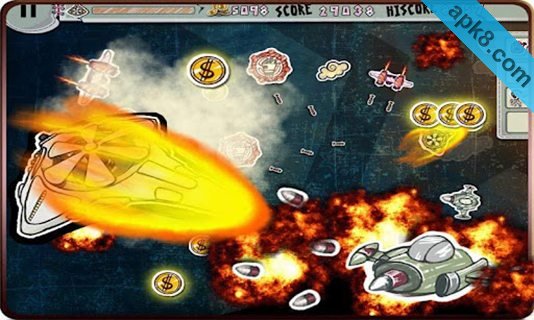 孤胆战机 高清版：Missile Rain HD
