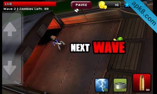 疯狂的僵尸:Crazy Zombie Wave
