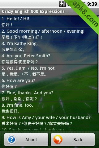疯狂英语900句