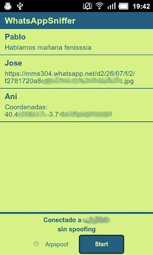 WhatsApp嗅探器