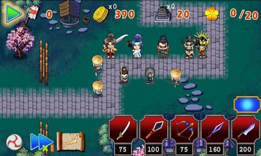 忍者塔防:Ninja Tower Defense