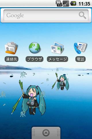 初音未来桌面甩葱时钟插件(MiClock)