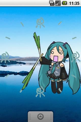 初音未来桌面甩葱时钟插件(MiClock)