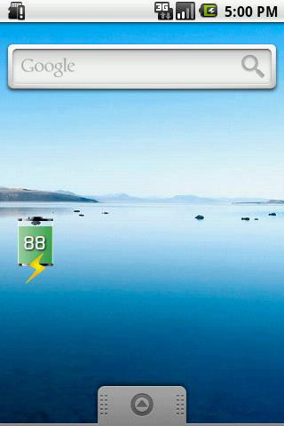 微型电池部件(Battery Level Widget)
