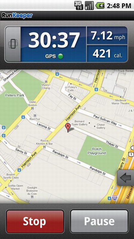 运动日志(Runkeeper)