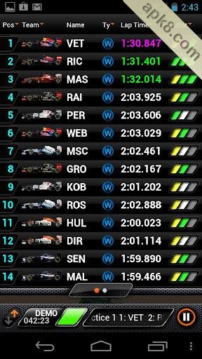F1实时赛场跟踪(F1 Timing 2013)