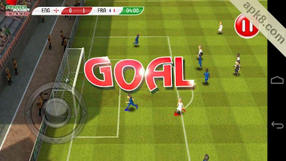足球欧洲杯2012:Striker Soccer Eurocup 2012