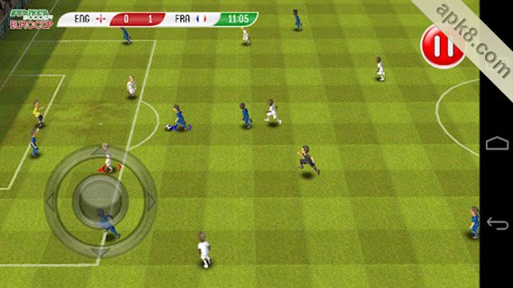 足球欧洲杯2012:Striker Soccer Eurocup 2012