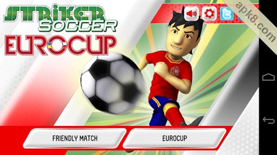 足球欧洲杯2012:Striker Soccer Eurocup 2012