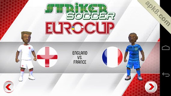 足球欧洲杯2012:Striker Soccer Eurocup 2012