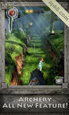 神庙逃亡：勇敢的心 HD：Temple Run