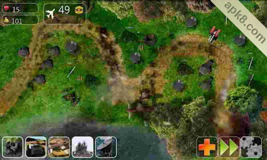 丛林塔防去广告完整版 HD：Lush Tower Defense Full