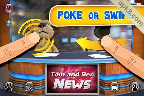 会说话的新闻(含数据包):Talking Tom & Ben News full