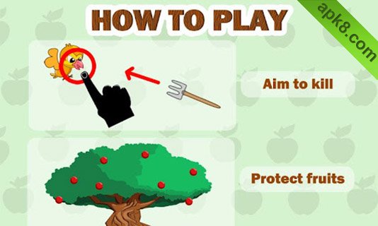保护果树:Fun-Don\\\'t Eat My Fruit!