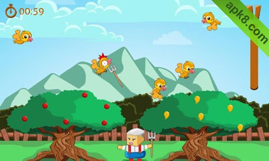 保护果树:Fun-Don\\\'t Eat My Fruit!