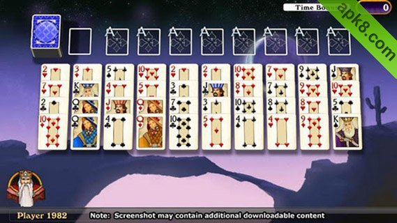纸牌接龙4 HD：Hardwood Solitaire IV