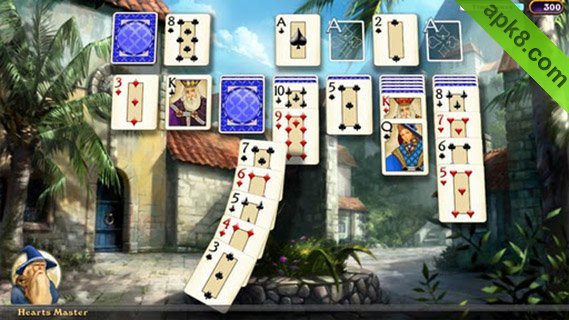纸牌接龙4 HD：Hardwood Solitaire IV